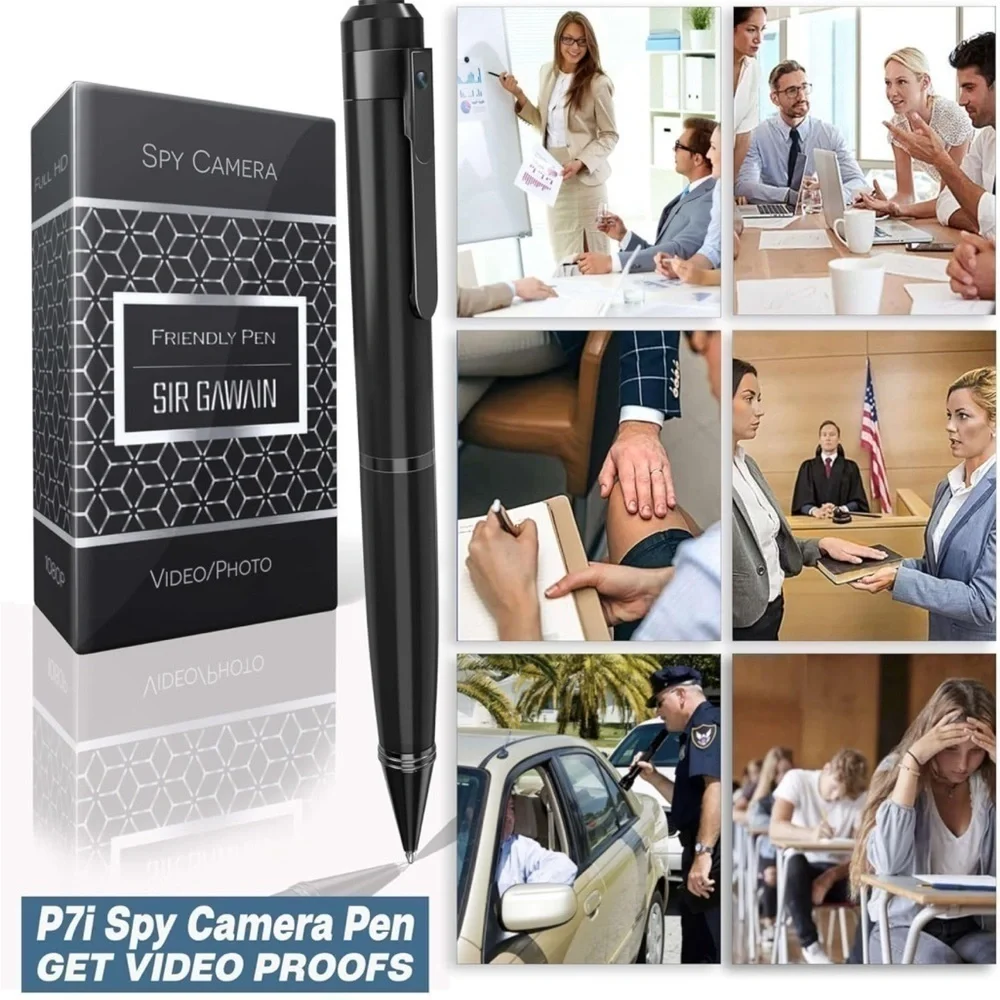 Brand New Hidden Camera Pen 1080p w/ 64GB Micro SD Mini Body HD Video Recorder